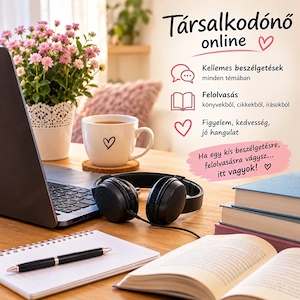 Társalkodó nő és felolvasó