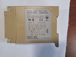 Omron G9SA-301 Biztonsági Relé Modul 24V AC DC - kép 4