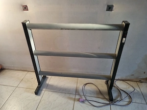 Retro Szovjet EOSZU-0,3 220-1 elektromos törölközőszárító 300W működő