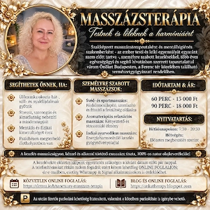 Masszázs Budapesten - személyre szabott masszázsvariációk (relax, indiai, svéd) - kép 3
