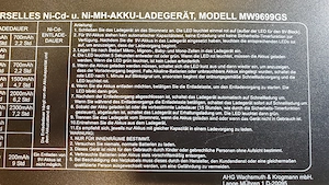 NiCd NiMH akkumulátortöltő eladó - kép 10