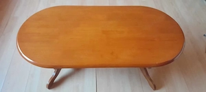 Tömör fa dohányzóasztal - kép 3