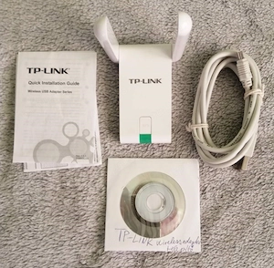 Újszerű, 300 Mbps TP-LINK wireless adapter, USB csatlakozással - kép 2