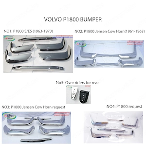 Volvo P1800 coupe (1963-1973)   P1800 cow horn year 1961 to 1963 bumper new 