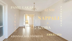 Különnyíló 3 szobás, panorámás, erkélyes, klímás, csendes lakás eladó!