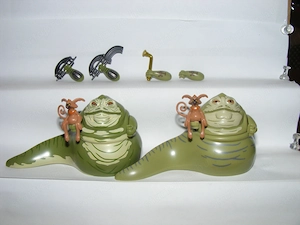 Lego Star Wars figurák Jabba + Rotta the Hutt + háziállat Salacious figura ÚJ - kép 3