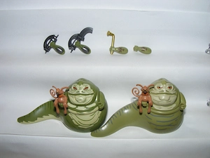 Lego Star Wars figurák Jabba + Rotta the Hutt + háziállat Salacious figura ÚJ - kép 7