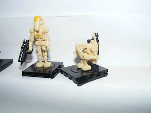 Lego Star Wars Battle Command Pilot Security Droid figura összecsukható 5db ÚJ - kép 7