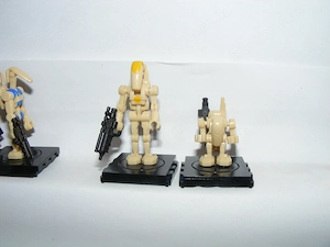 Lego Star Wars Battle Command Pilot Security Droid figura összecsukható 5db ÚJ - kép 6