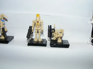 Lego Star Wars Battle Command Pilot Security Droid figura összecsukható 5db ÚJ - kép 5