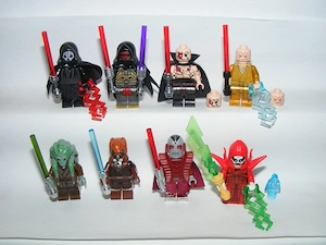 Lego Star Wars figurák Darth Revan Desolous Sion Nihilius Kit Fisto Plo Koon Snoke Visas Marr figura - kép 4