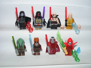 Lego Star Wars figurák Darth Revan Desolous Sion Nihilius Kit Fisto Plo Koon Snoke Visas Marr figura - kép 5