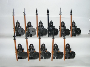 Lego Castle Trónok Harca figurák Makulátlan katona katonák 10+1 GrayWorm figura ÚJ - kép 3