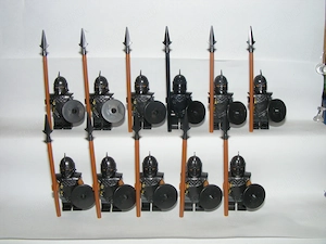 Lego Castle Trónok Harca figurák Makulátlan katona katonák 10+1 GrayWorm figura ÚJ - kép 4