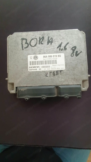 VW Bora, IV. Golf 1.6 8v motorvezérlő elektronika  06A906019BQ nullázott. - kép 2