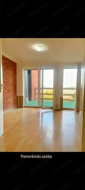 Istenhegyen panorámás kis lakás kiadó