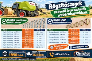 Rugós és körrugós biztosítószegek BOMBA áron! 