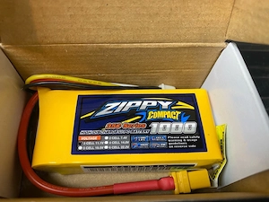 2db új ZIPPY Li-Po 3 cell 35C 1000mA akkumulátor - kép 2