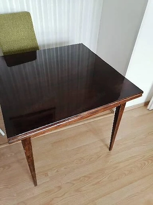 Retro étkező  kártyaasztal  - kép 4