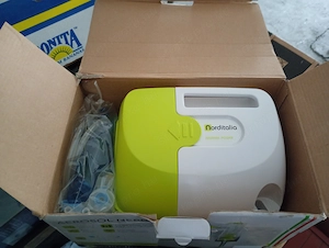 NORDITALIA Arianne Nebulizer kiegészítőkkel köhögés és megfázás ellen. - kép 7