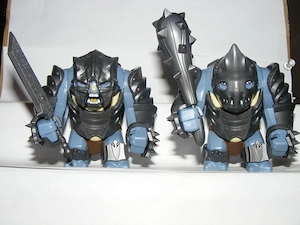 Lego Hobbit Gyűrűk Ura figurák nagy nehézpáncálos Troll Ork figura 2db ÚJ - kép 2