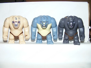 Lego Hobbit Gyűrűk Ura figurák nagy Hegyi Barlangi Kő Troll Ork figura 3db ÚJ - kép 3