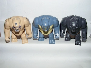 Lego Hobbit Gyűrűk Ura figurák nagy Hegyi Barlangi Kő Troll Ork figura 3db ÚJ - kép 2