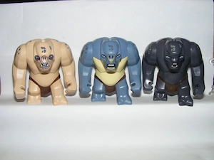 Lego Hobbit Gyűrűk Ura figurák nagy Hegyi Barlangi Kő Troll Ork figura 3db ÚJ - kép 4