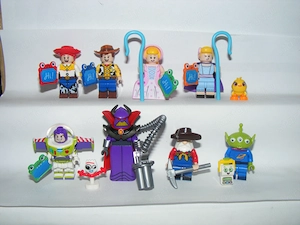Lego Toy Story figurák Woody Buzz Lightyear Jessie Bo Peep Zurg figura ÚJ - kép 4