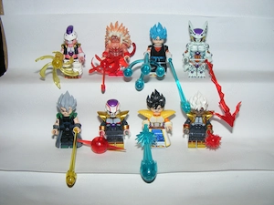 Lego Dragon Ball Z figurák Gogeta Baby Goku Buu Frieza Cell Broly Vegetto figura - kép 2