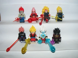 Lego Dragon Ball Z figurák Devil Buu Demigra Amzu Mira Vegetto Broly figura ÚJ - kép 5