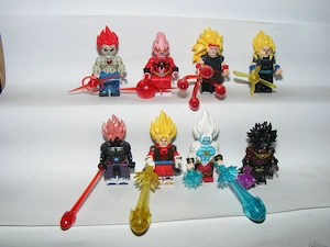 Lego Dragon Ball Z figurák Devil Buu Demigra Amzu Mira Vegetto Broly figura ÚJ - kép 4