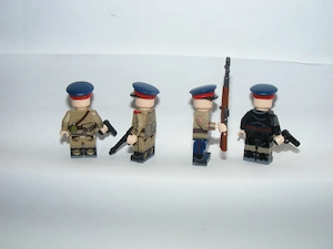 Lego 2. Világháborús Szovjet Orosz NKVD katonai biztonsági szolgálat tiszt katona ÚJ - kép 3