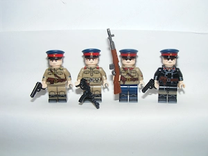 Lego 2. Világháborús Szovjet Orosz NKVD katonai biztonsági szolgálat tiszt katona ÚJ - kép 2