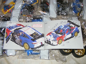 Lego komp. Technic BMW M4 GT3 Performance 1:8 Supercar 4560db LEPIN ÚJ - kép 10