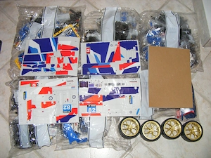 Lego komp. Technic BMW M4 GT3 Performance 1:8 Supercar 4560db LEPIN ÚJ - kép 8