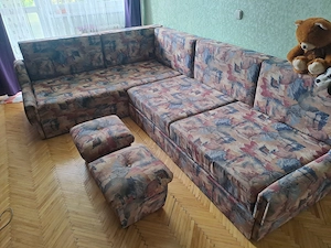 Ingyen elvihető kihúzható sarok ülőgarnitúra - kép 2