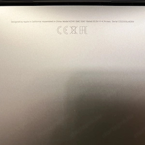 MacBook Pro 16" 2019 i7 16GB 500GB, Retina, eredeti töltő - kép 4