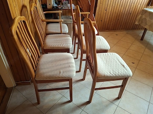 Étkező székek, 6db, csak együtt   eladó - kép 4