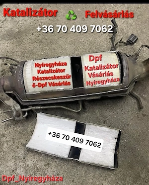 Használt hibás Gyári DPF Katalizátor Vásárlás Nyíregyháza