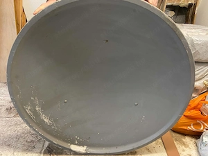 Nagy méretű parabolaantenna (118   114 cm) tartószerkezettel eladó - kép 2