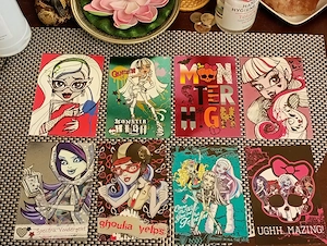 PANINI MONSTER HIGH 26 FOTÓKÁRTYA 12000ft óbuda személyesen óbudán lakcimemen 36 50 104 8272 - kép 3