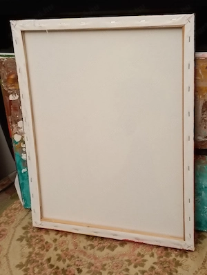  stilizált virágfát ábrázoló modern akril festmény 40 * 50 cm 8000ft 36 50 104 8272   Eladó a képen  - kép 6