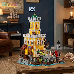 Lego komp. Pirates Karib tenger kalózai kalóz hajó sziget erőd 5000db LEPIN ÚJ - kép 6