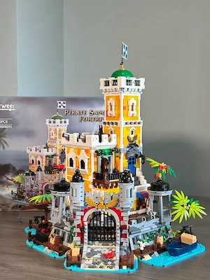 Lego komp. Pirates Karib tenger kalózai kalóz hajó sziget erőd 5000db LEPIN ÚJ - kép 2