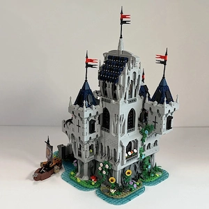 Lego komp. Castle Vár Oroszlános Királyi kastély 4000db LEPIN Új - kép 5