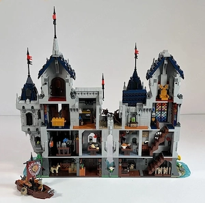 Lego komp. Castle Vár Oroszlános Királyi kastély 4000db LEPIN Új - kép 6