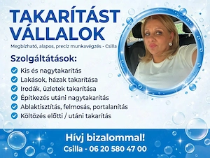 Takarítást Vállalok