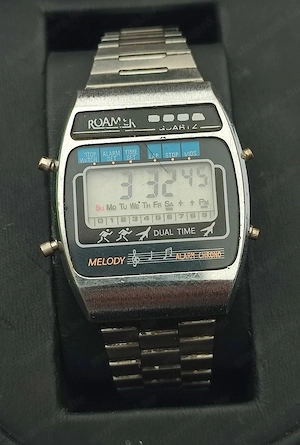 Roamer + Casio - 8db Retro 4 Gombos Melody Digitális Óra - Mind Működik - kép 4