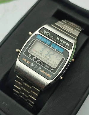 Roamer + Casio - 8db Retro 4 Gombos Melody Digitális Óra - Mind Működik - kép 3